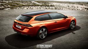 Peugeot 508 GT ShootingBrake by X-Tomi Design 2018 года